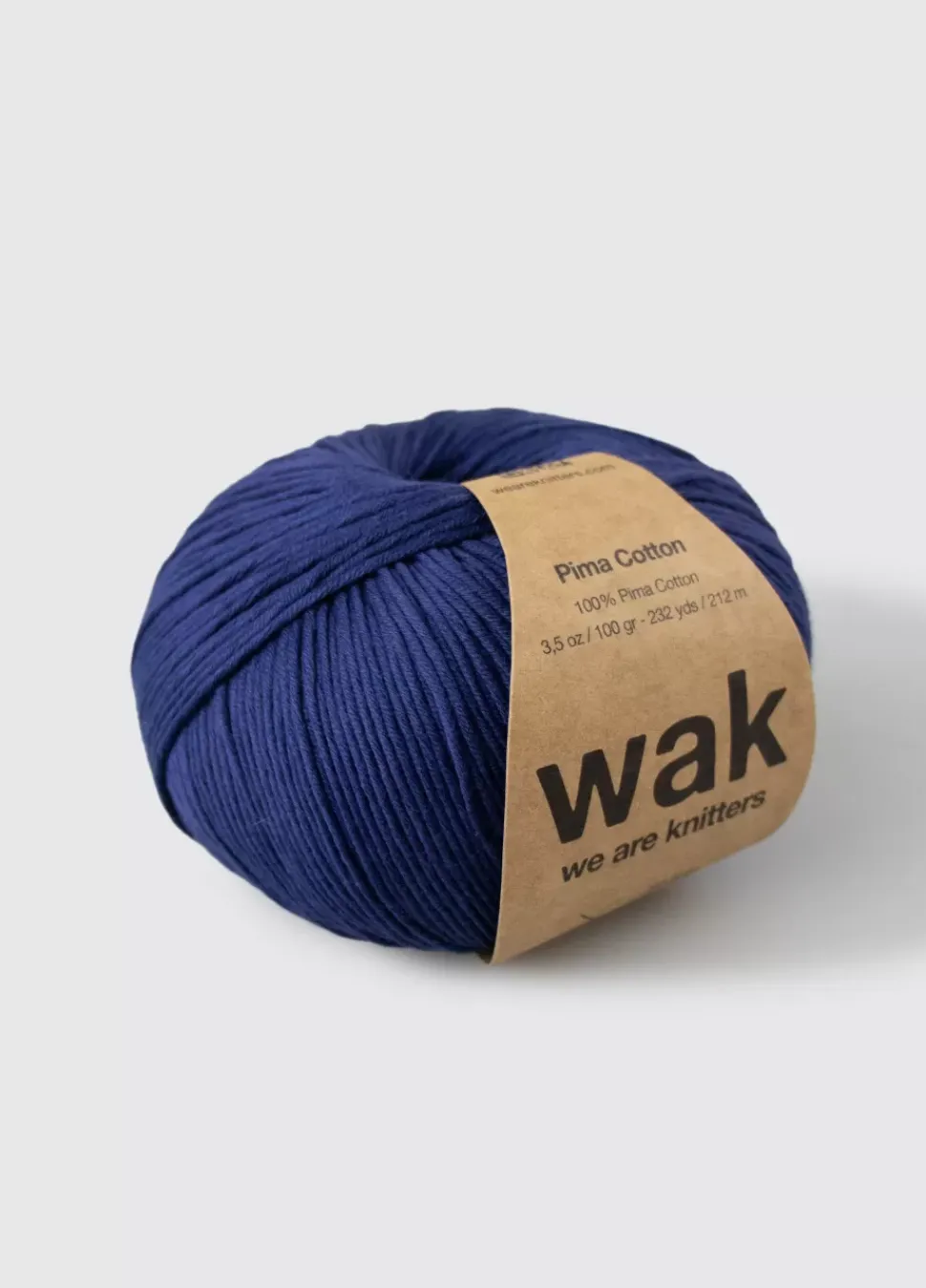 We Are Knitters Pima Cotton Blue Rey| DK|Cotton