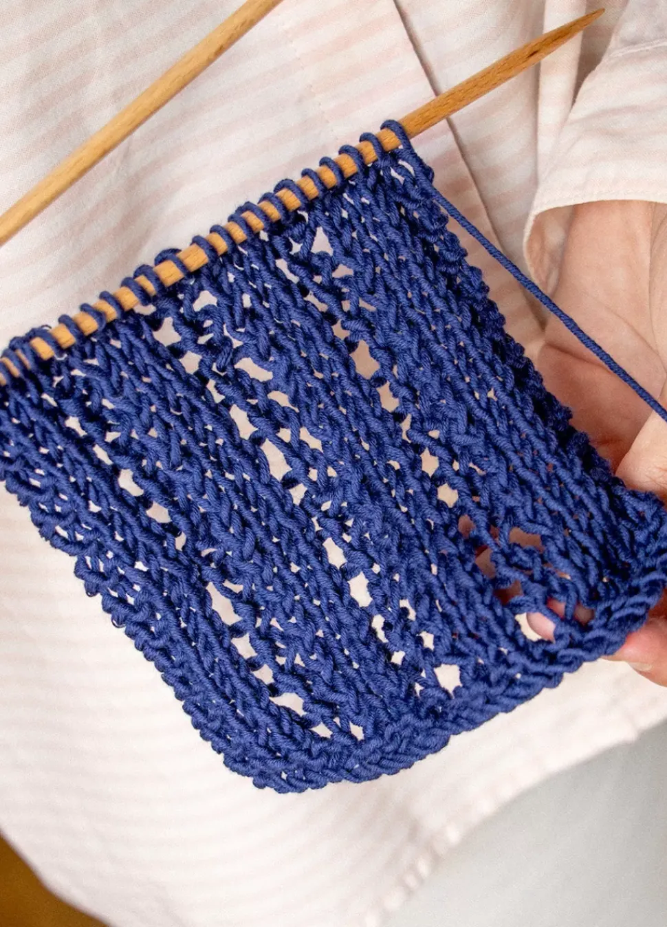 We Are Knitters Pima Cotton Blue Rey| DK|Cotton