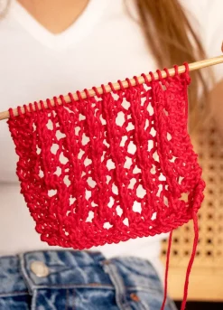 We Are Knitters Pima Cotton Poppy Red| DK|Cotton