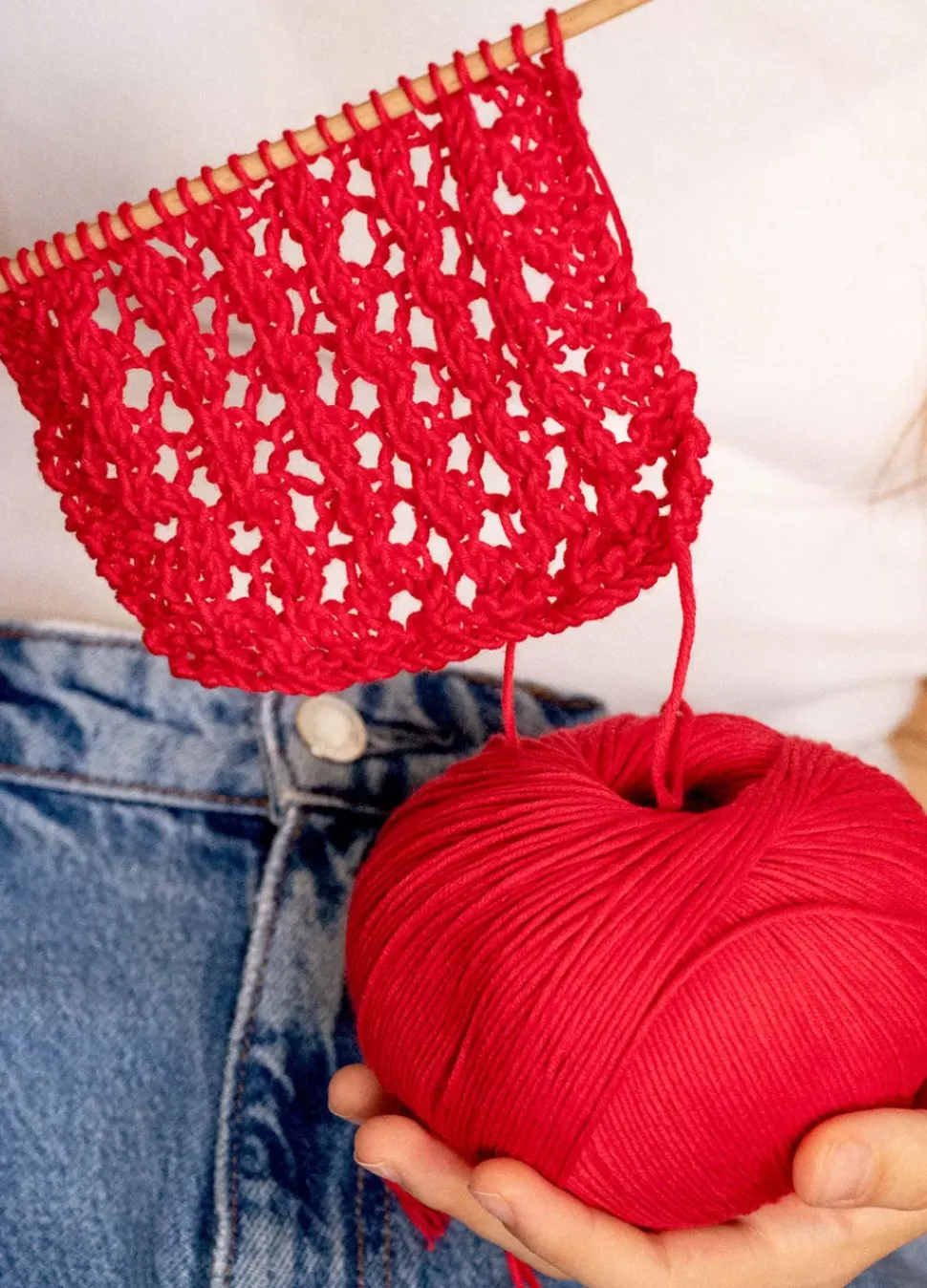 We Are Knitters Pima Cotton Poppy Red| DK|Cotton