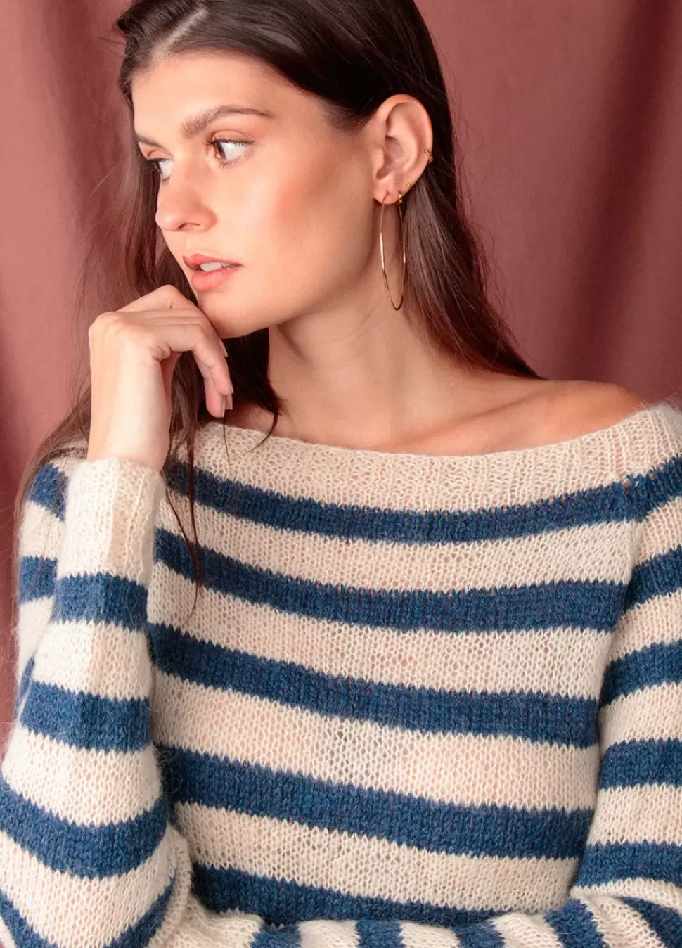 We Are Knitters Relax Sweater Kit| Cardigan & Vests|Sweaters