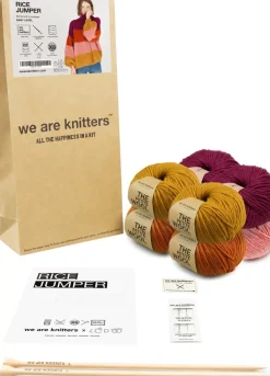 We Are Knitters Rice Jumper Kit| Cardigan & Vests|Sweaters