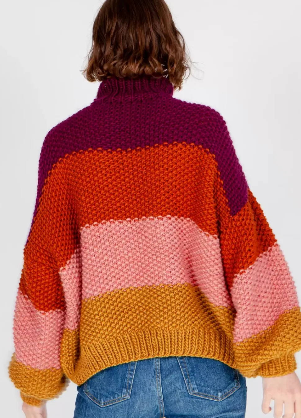 We Are Knitters Rice Jumper Kit| Cardigan & Vests|Sweaters