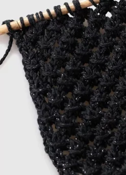 We Are Knitters Sparkling Cotton Black - Last Units| DK|Cotton