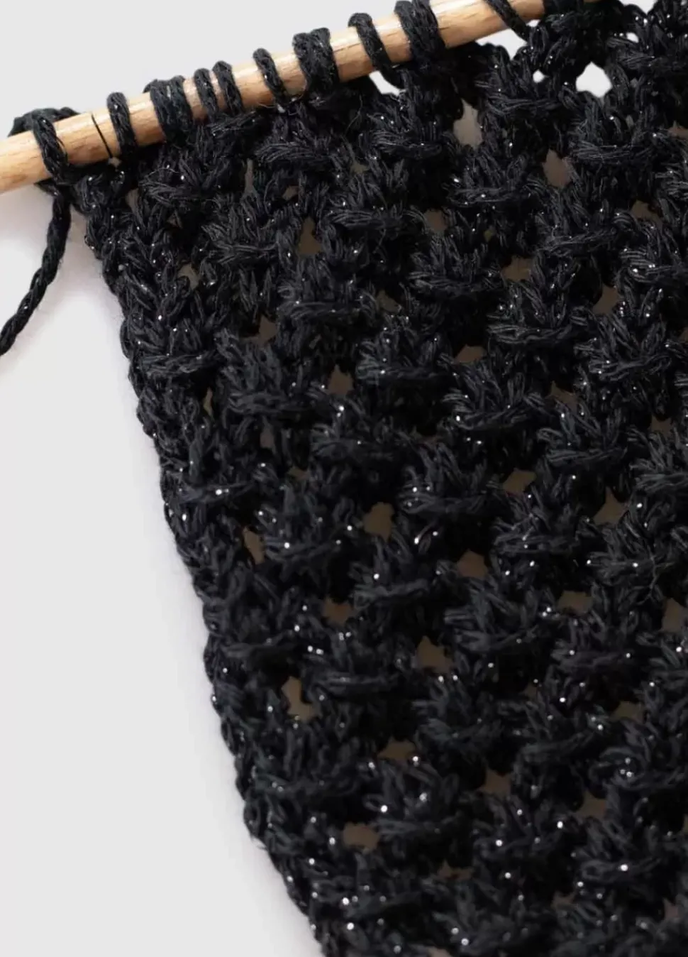 We Are Knitters Sparkling Cotton Black - Last Units| DK|Cotton