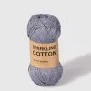 We Are Knitters Sparkling Cotton Grey - Last Units| DK|Cotton