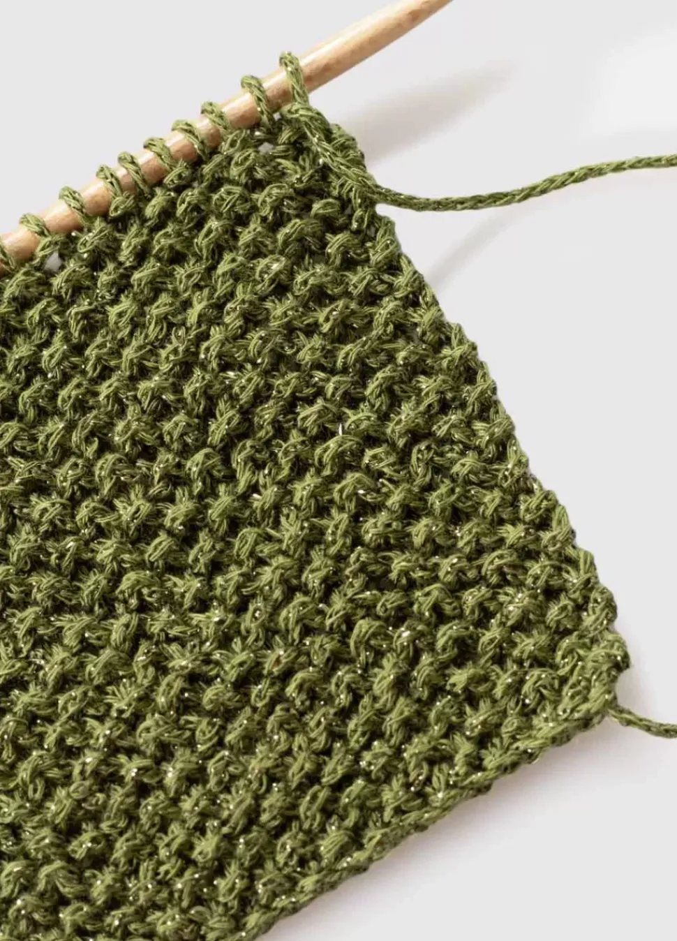 We Are Knitters Sparkling Cotton Moss Green - Last Units| DK|Cotton