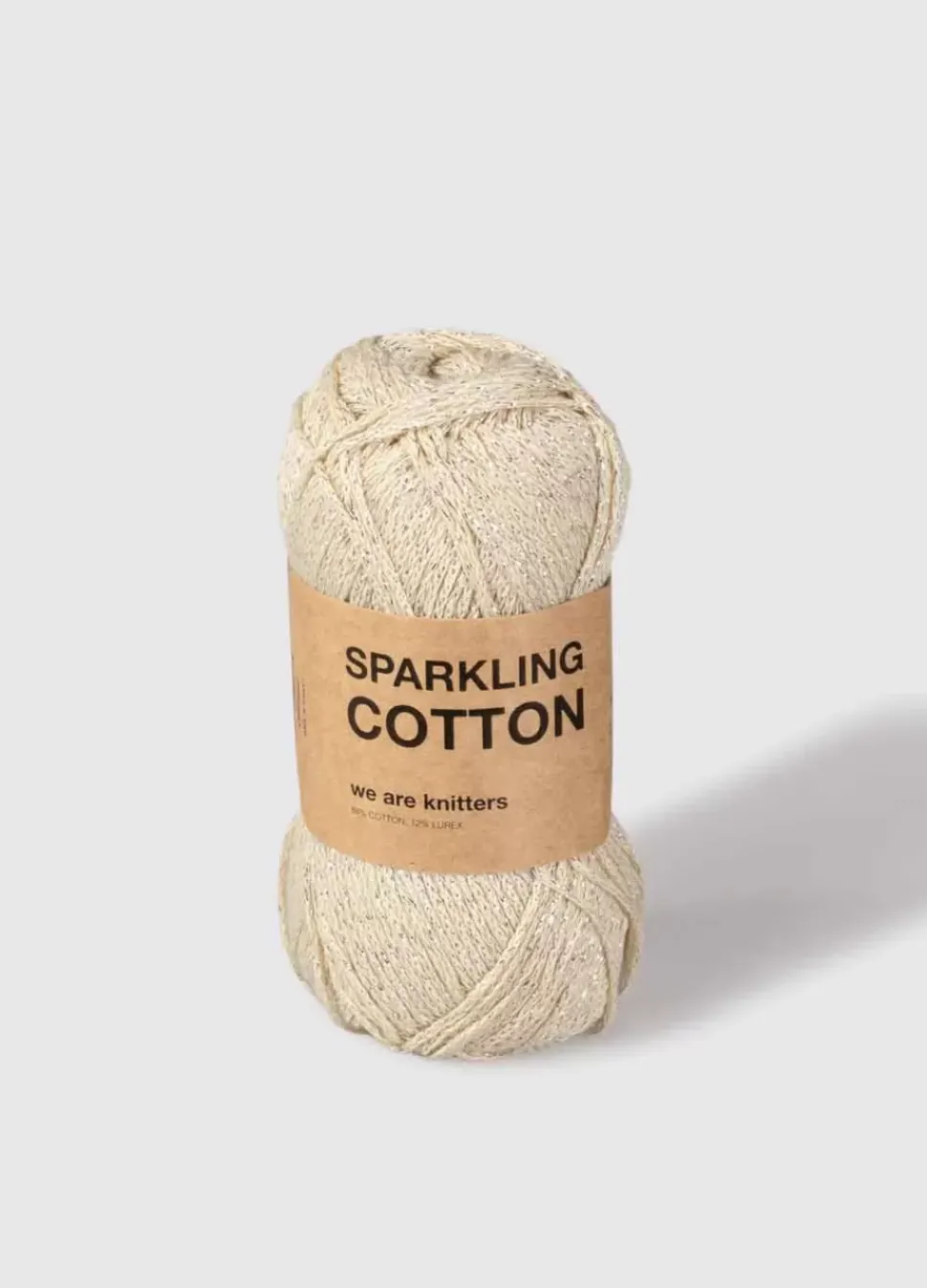 We Are Knitters Sparkling Cotton Oatmeal - Last Units| DK|Cotton