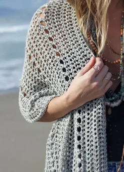 We Are Knitters Sunset Beach Wrap x @twoofwands Kit| Two Of Wands