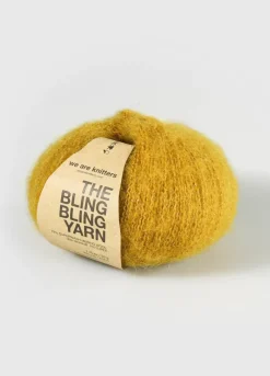 We Are Knitters The Bling Bling Yarn Ochre| Fingering / Sock|Mohair