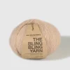 We Are Knitters The Bling Bling Yarn Salmon| Fingering / Sock|Mohair
