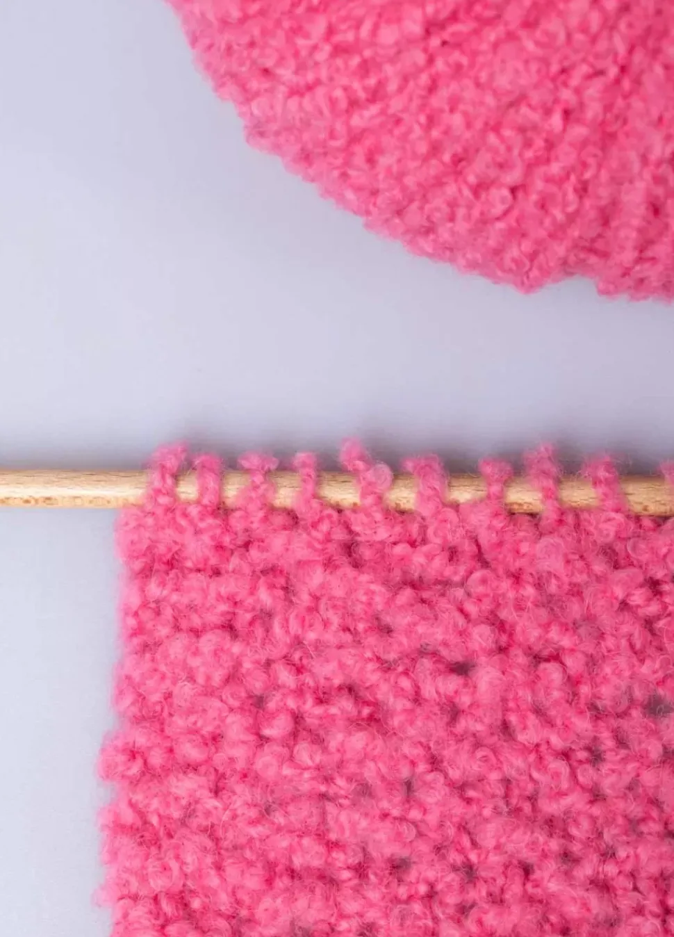 We Are Knitters The Boucle Cloud Yarn Bubblegum| DK|Merino