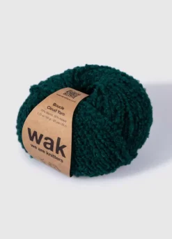We Are Knitters The Boucle Cloud Yarn Forest Green| DK|Merino
