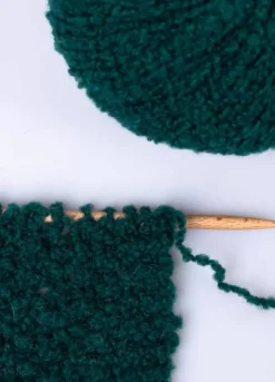 We Are Knitters The Boucle Cloud Yarn Forest Green| DK|Merino