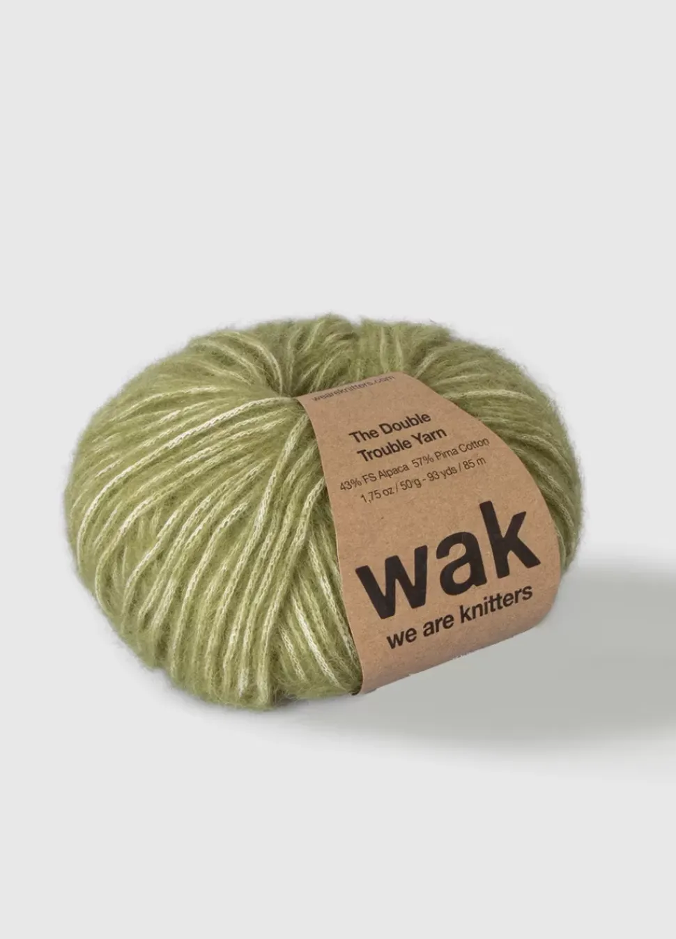 We Are Knitters The Double Trouble Yarn Khaki| DK|Alpaca