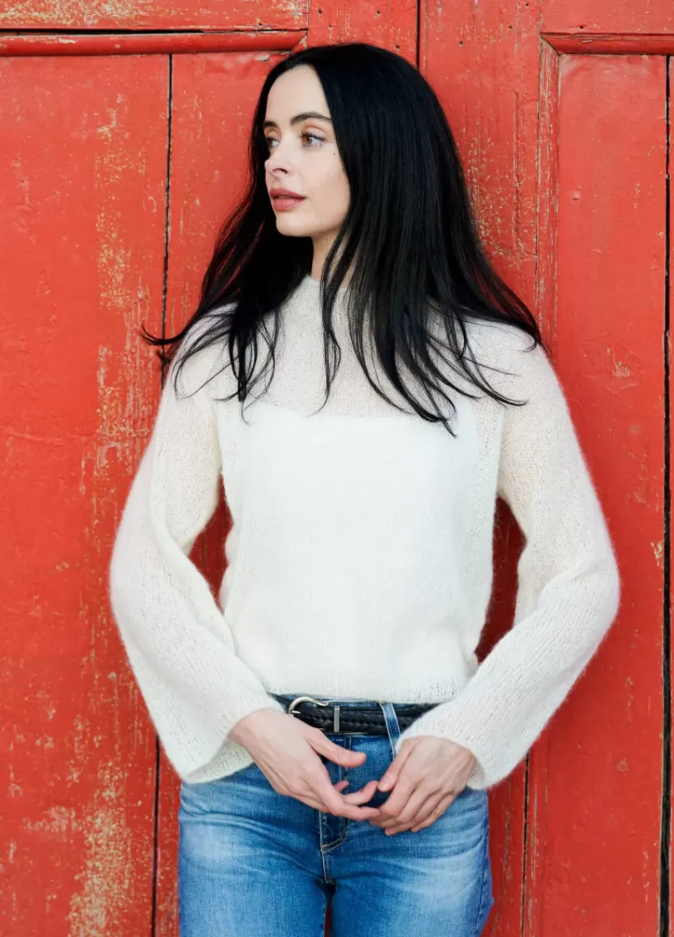 We Are Knitters The go to Sweater x Krysten Ritter Kit| Cardigan & Vests|Sweaters