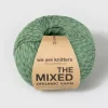 We Are Knitters The Mixed Yarn Forest Green| DK|Cotton