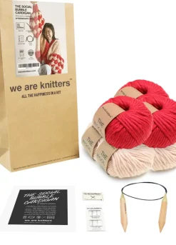 We Are Knitters The Social Bubble Cardigan x Beatific Brenda Kit| Home & Decor|Cardigan & Vests