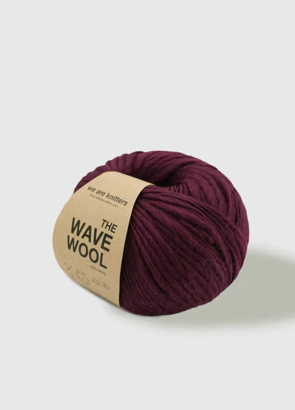 We Are Knitters The Wave Wool Bordeaux| Bulky|Ool