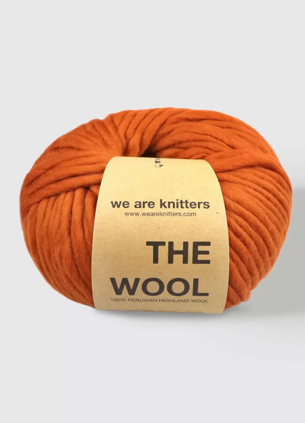 We Are Knitters The Wool Cinnamon| Super Bulky|Ool