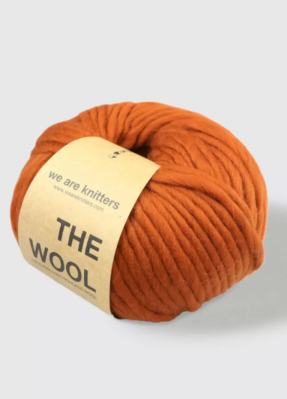 We Are Knitters The Wool Cinnamon| Super Bulky|Ool