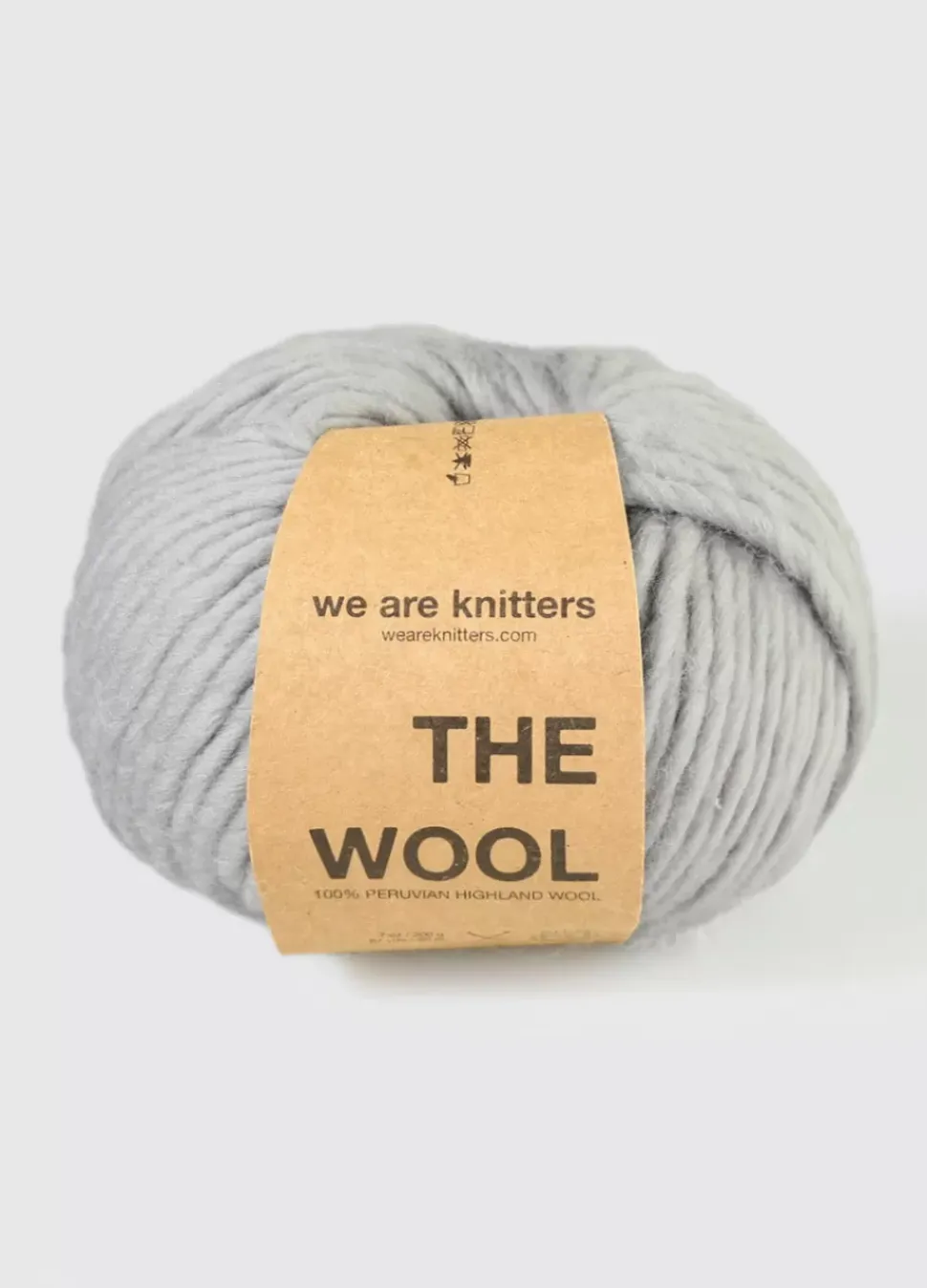 We Are Knitters The Wool Grey| Super Bulky|Ool