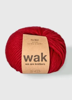 We Are Knitters The Wool Lipstick Red| Super Bulky|Ool