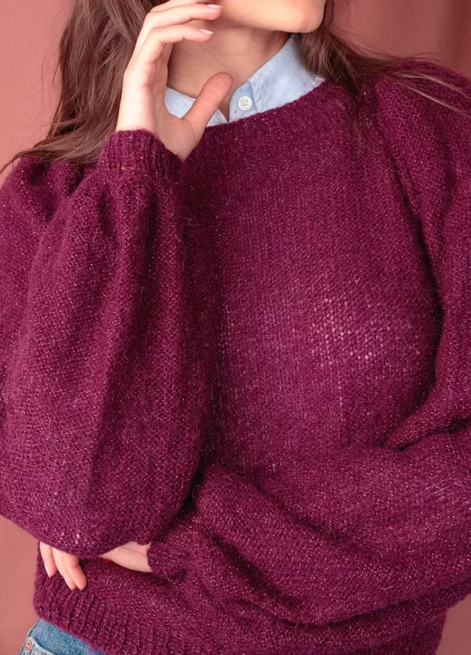We Are Knitters Tinsel Sweater Kit| Sweaters