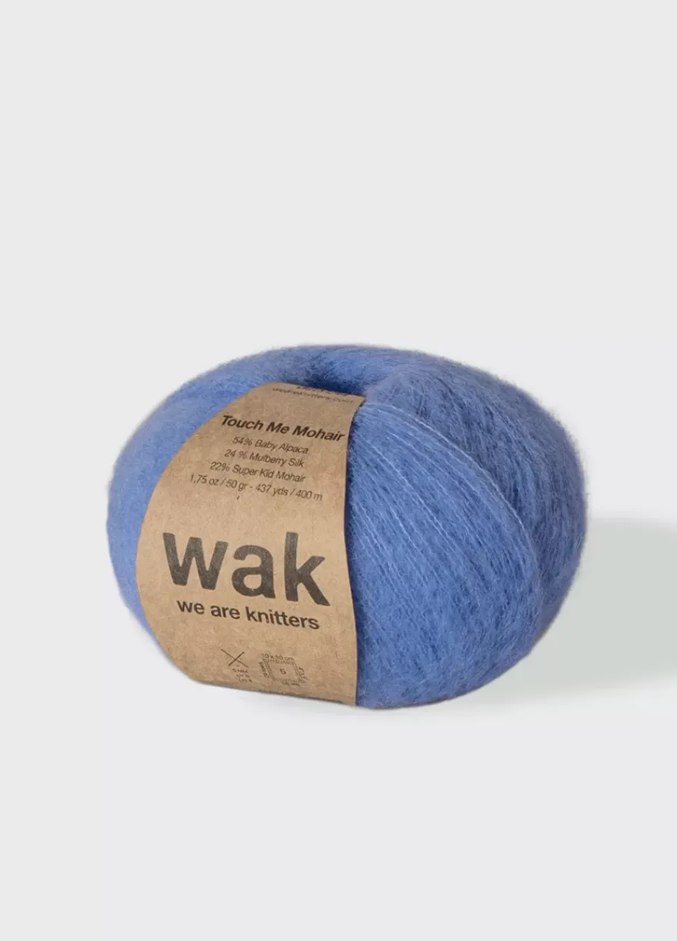 We Are Knitters Touch me Mohair Dusty Blue| Lace|Mohair