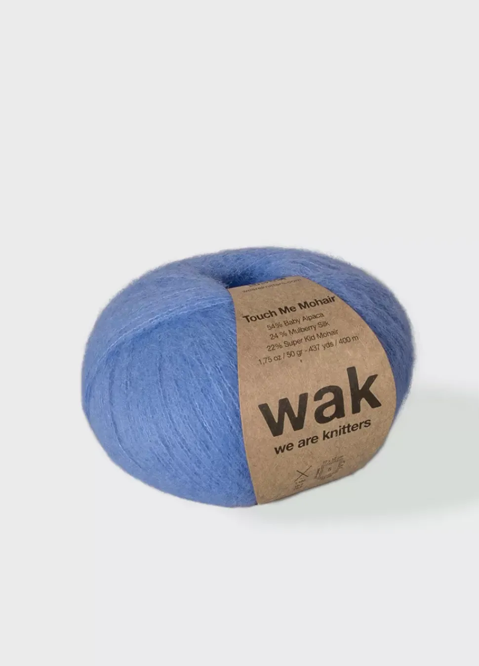 We Are Knitters Touch me Mohair Dusty Blue| Lace|Mohair