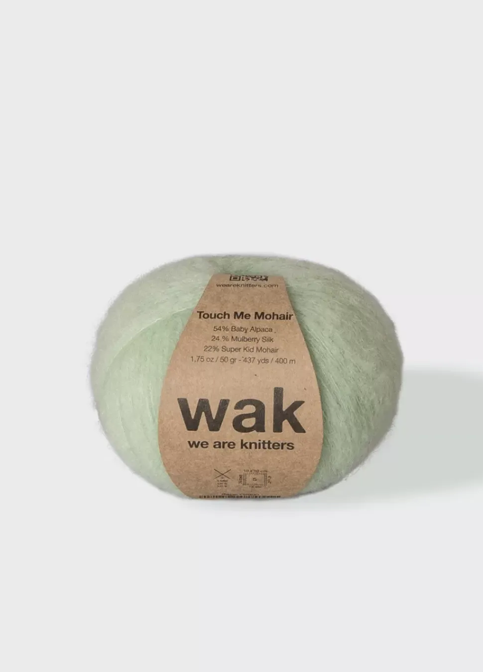 We Are Knitters Touch me Mohair Sage Green| Lace|Mohair