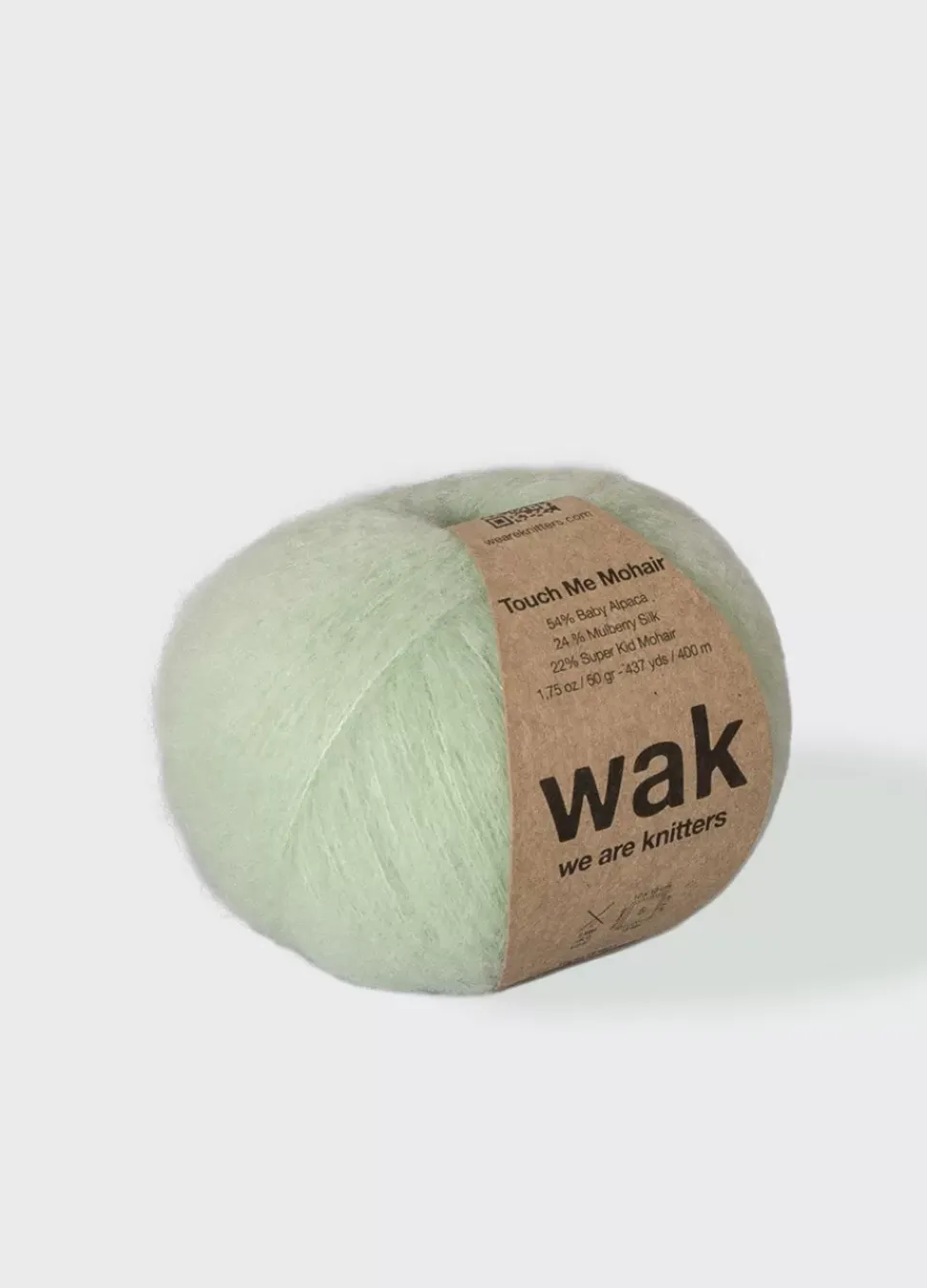 We Are Knitters Touch me Mohair Sage Green| Lace|Mohair