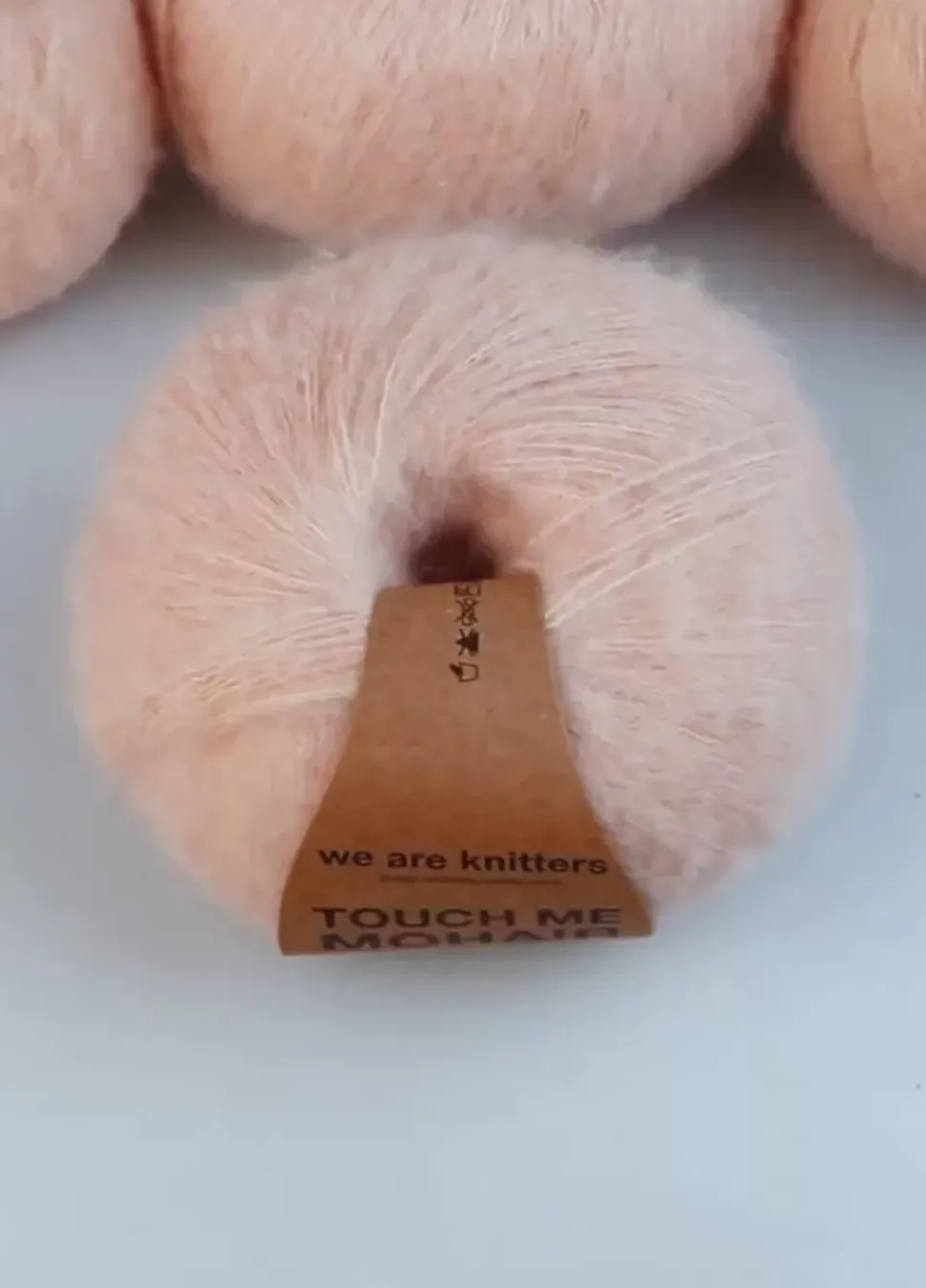 We Are Knitters Touch me Mohair Salmon| Lace|Mohair