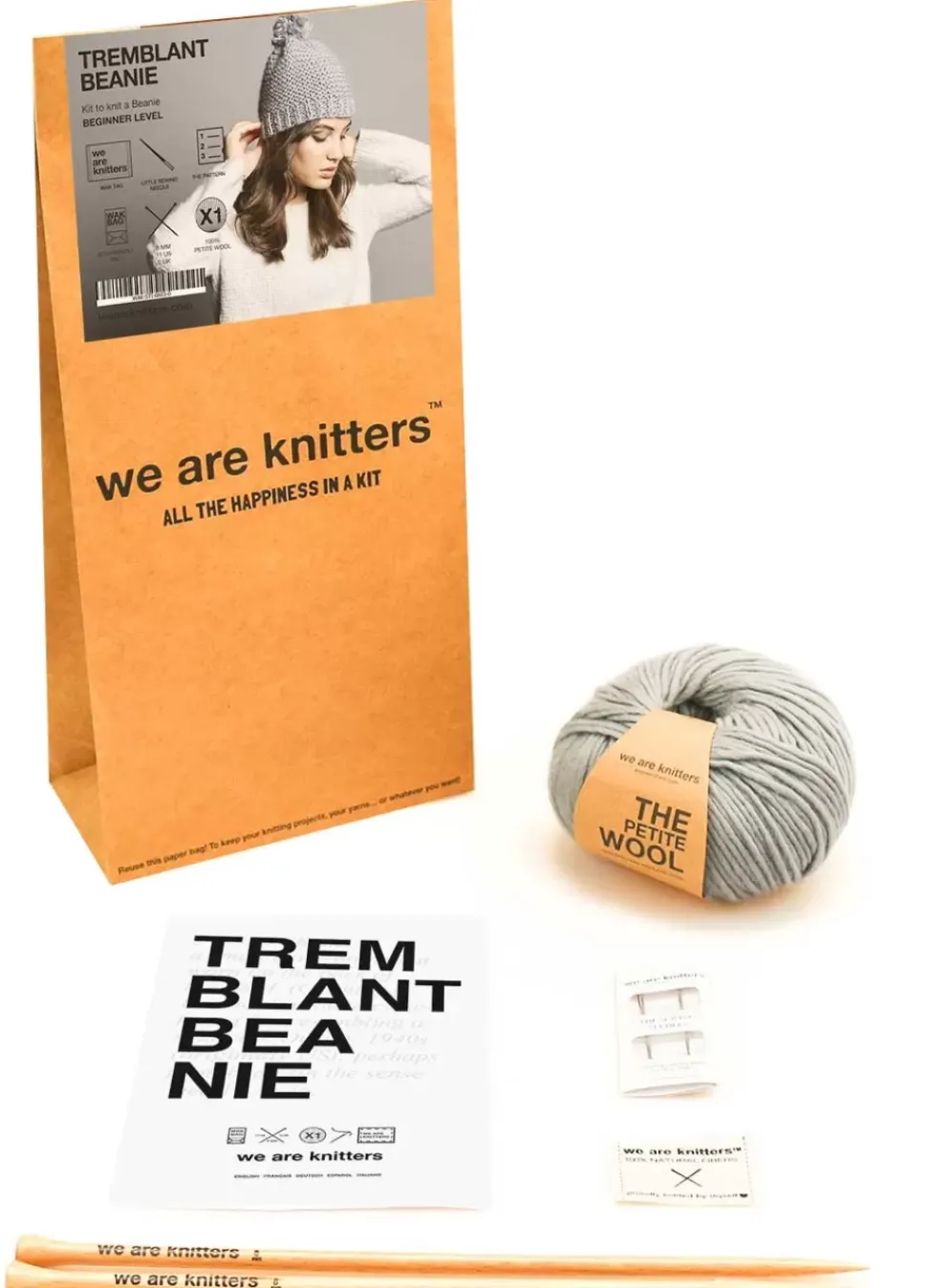 We Are Knitters Tremblant Beanie Kit| Accessories|Beanies