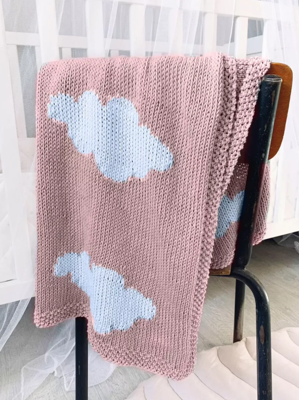 We Are Knitters Up In The Air Blanket Kit| Home & Decor|Blankets