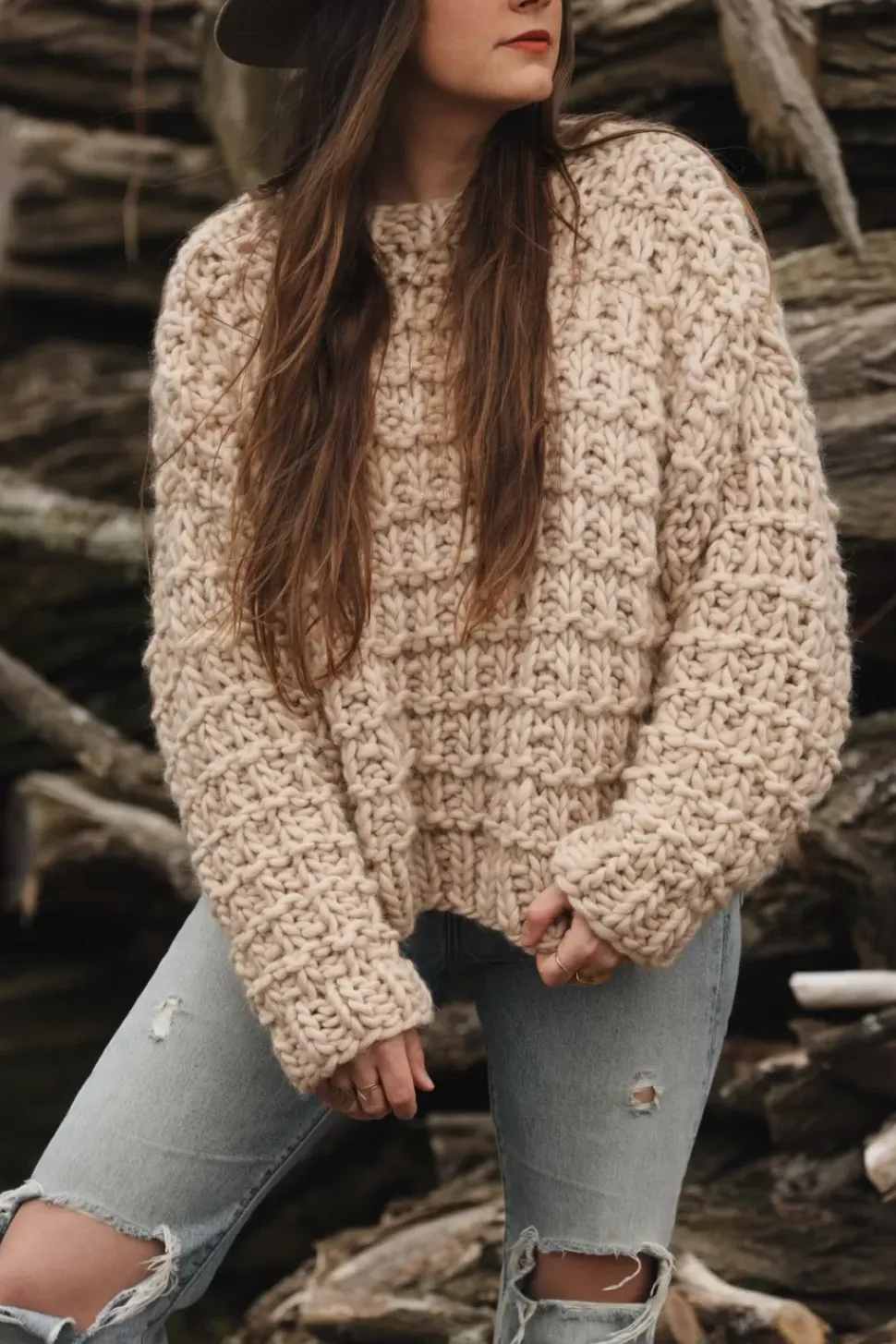We Are Knitters Woodland Pullover x @twoofwands Kit| Cardigan & Vests|Sweaters